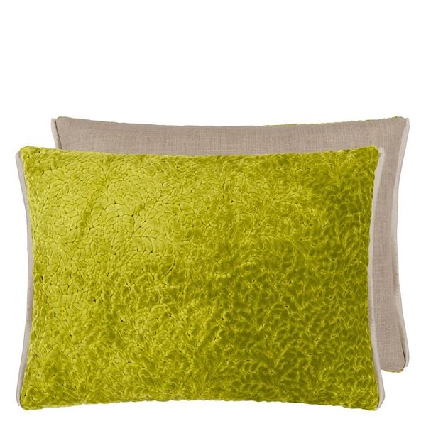 Cartouche Cushion - Moss